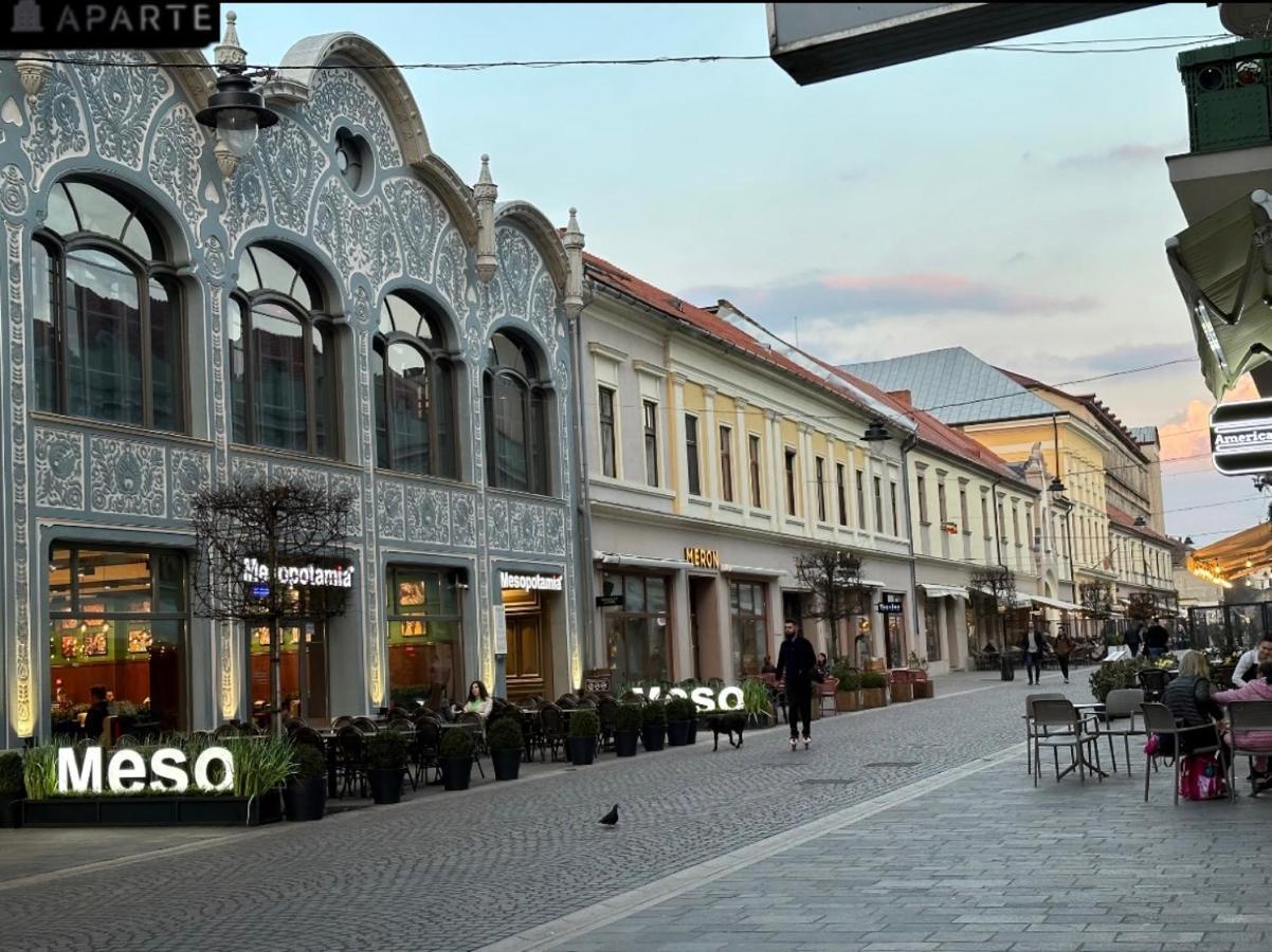 Aparte, Ultracentral Apartament In Moskovits Palace Oradea Buitenkant foto