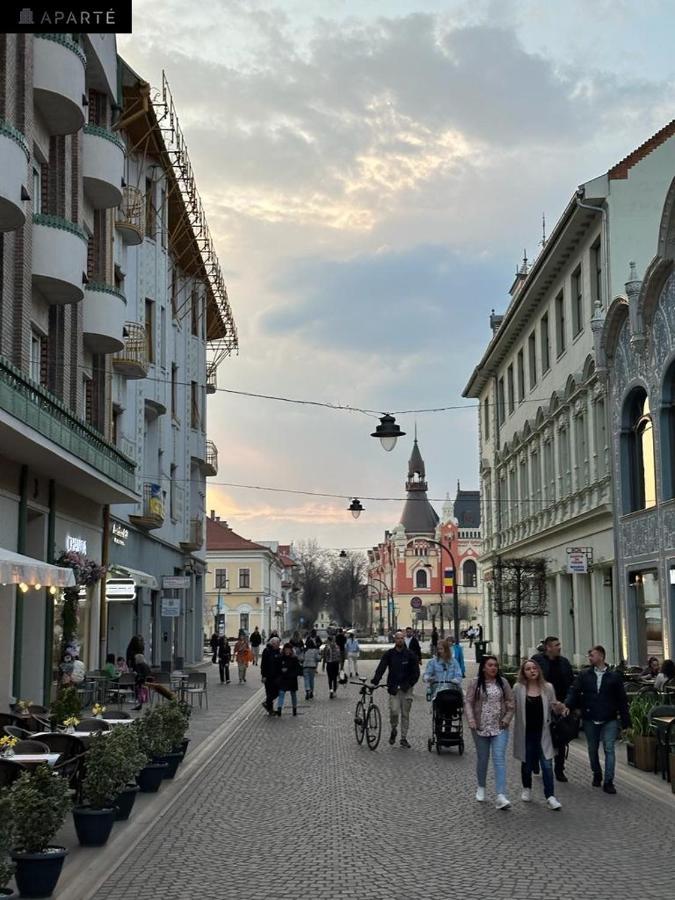 Aparte, Ultracentral Apartament In Moskovits Palace Oradea Buitenkant foto